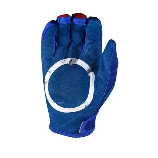 RACING Moto Gloves for Yamaha – Blue Motocross & Mountain Bike Riding Gloves for Men