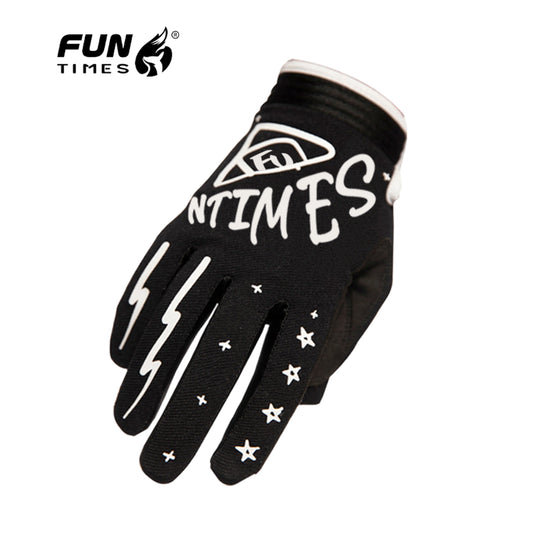2024 FUNTIMES Racing Bike Gloves – Motocross & Dirt Cycling Cross-Country Riding Gear