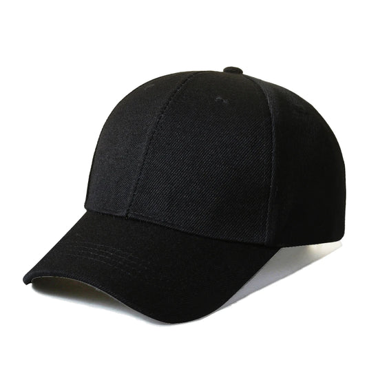 Classic Plain Baseball Cap – Unisex Adjustable Hat in Multiple Colors