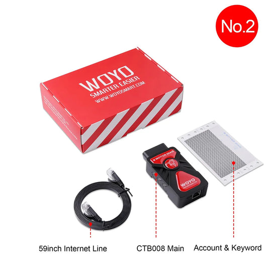 WOYO CTB008 – Wireless OBD2 Diagnostic Scanner for BMW Motorcycles