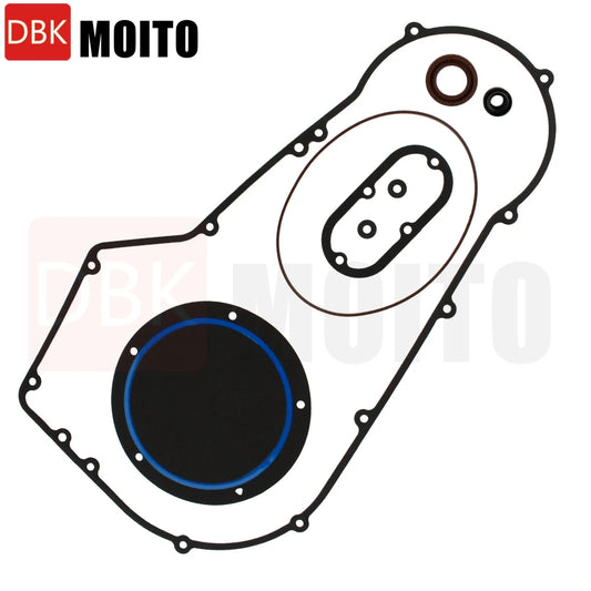 Motorcycle Clutch Primary Cover Gasket Set – For Harley-Davidson Dyna &amp; Softail (1994–2005)