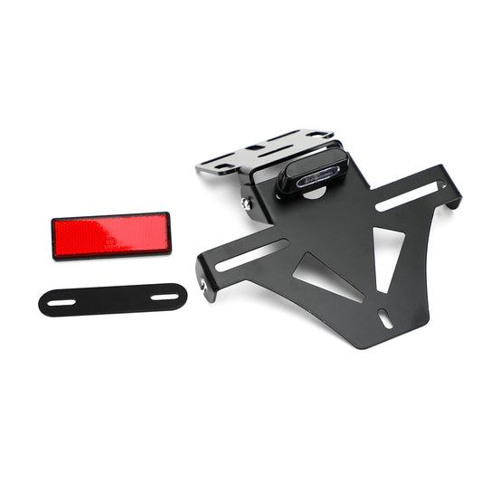 Artudatech Universal Motorcycle License Plate Frame – Adjustable Angle Bracket