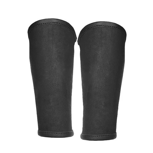 Punk Motorcycle Rider Leather Arm Armor – Medieval Knight Bracers &amp; Vambrace for Men &amp; Women