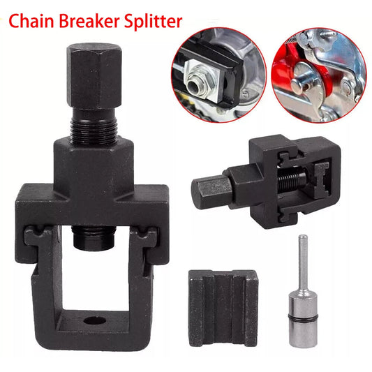 Heavy Duty Motorcycle Chain Breaker &amp; Riveting Tool – DID Style Chain Splitter and Link Riveter