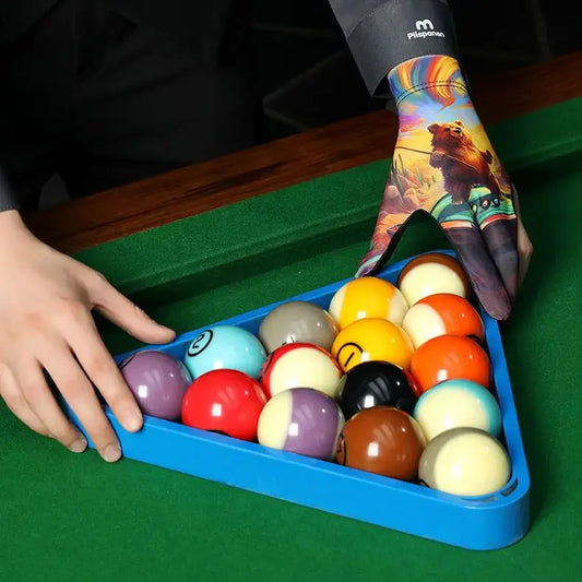 3-Finger Billiards Glove – Professional Snooker &amp; Pool Glove with Anti-Slip Silicone Grip
