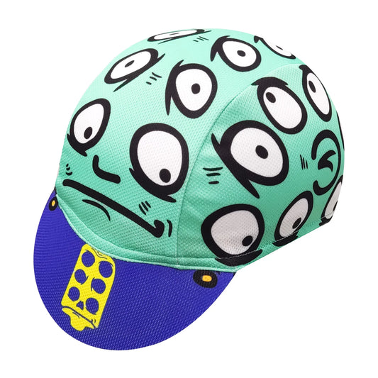 Retro Cartoon Cycling Caps – Unisex Outdoor Bicycle Sports Hats (6 Styles)