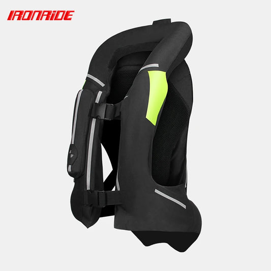 New Motorcycle Airbag Vest – Reflective Racing Safety Jacket with CE Protector