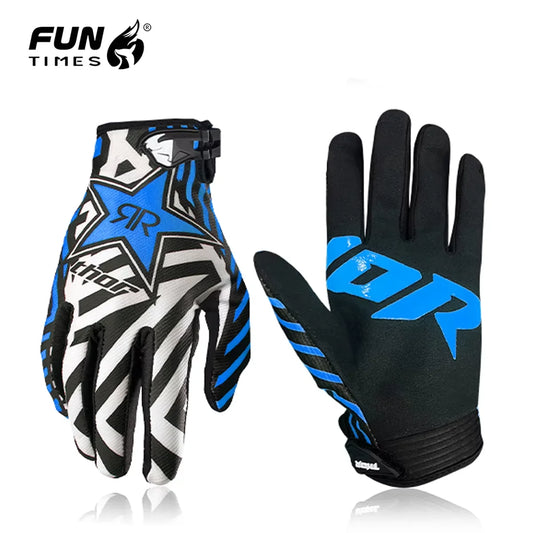 New four-color motorcycle gloves, bicycle full finger off-road riding gloves