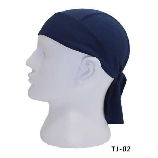 New Fashion Quick-Dry Cycling Durag Head Scarf – Summer Bandana Hat for Men