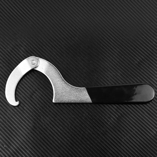Motorcycle Spanner Wrench – Adjustable 2" to 4-3/4" Shock Absorber Tool