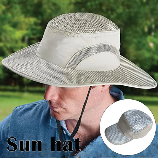 Sunscreen Cooling Hat – Ice Cap for Heatstroke Protection &amp; UV Defense
