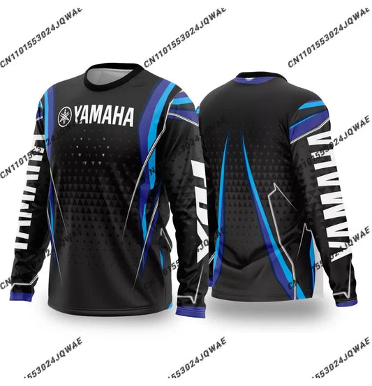 Summer YAMAHA Motorcycle Riding Suit – Loose, Breathable &amp; Quick-Drying Off-Road Racing Gear for Men &amp; Women