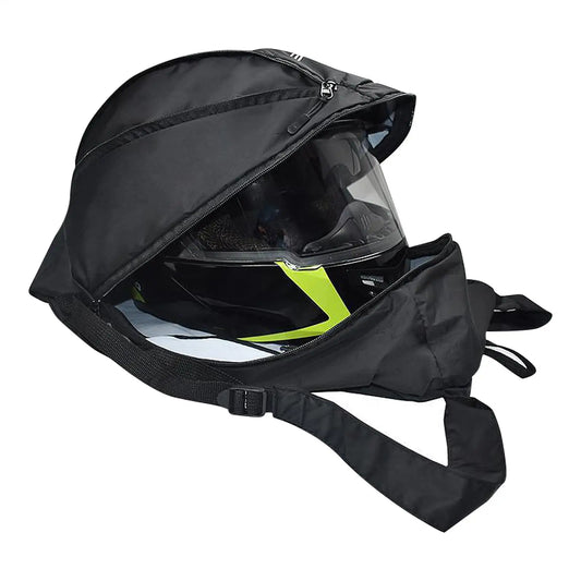 20–35L Waterproof Motorcycle Helmet Backpack – Large-Capacity Riding Storage Bag