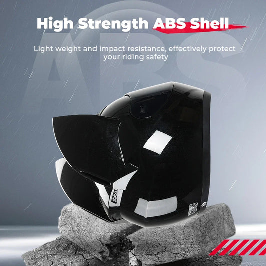 Cat Ear Full-Face Motorcycle Helmet – Breathable DOT-Certified Motocross Helmet for Men &amp; Women