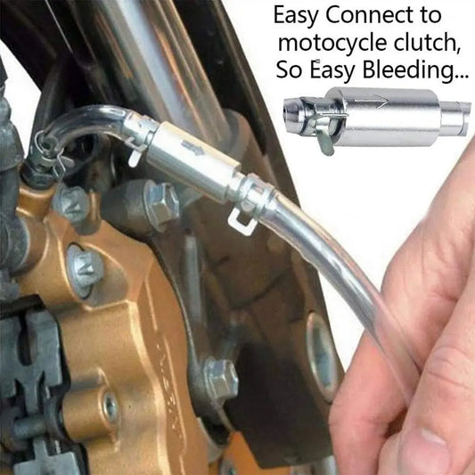 Brake Bleeder Hose Kit – One-Way Check Valve Tube for Car &amp; Motorcycle Clutch Systems