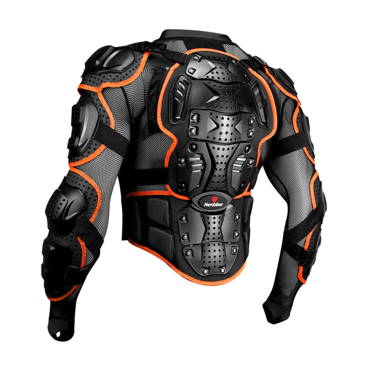 Motorcycle Racing Armor Jacket – ATV/Motocross Body Protection Gear (Sizes S–5XL)