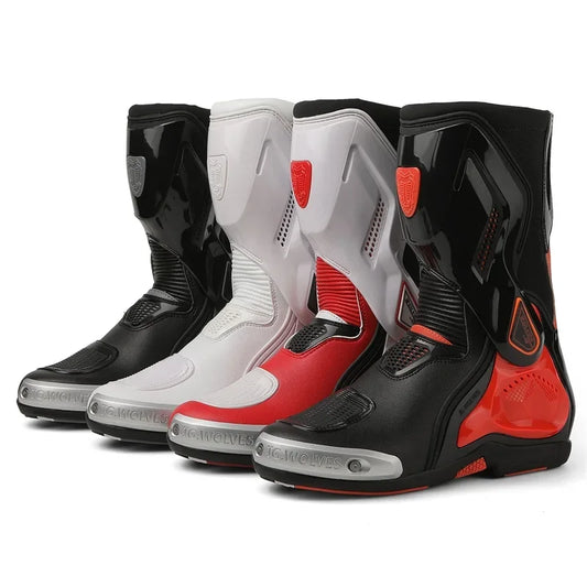 Portable Motorcycle Boots – Cushioned Balance Riding Shoes for Fall Prevention