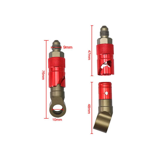 AN-3 Motorcycle Brake Line Quick Release Adapter Kit – For Honda &amp; Yamaha