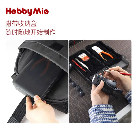 Hobby Mio Model Tool Kit – 10-Piece Hobby Craft Tools Set with Storage Box