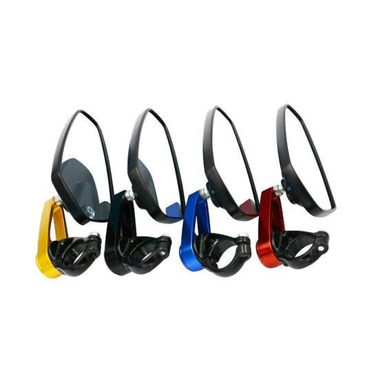 7/8" (22mm) Universal Motorcycle Rearview Mirrors – Aluminum Bar End Handlebar Side Mirrors