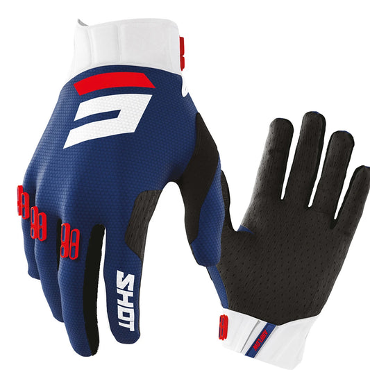 Tricolor Motorcycle Riding Gloves – Outdoor Sports Gloves for Motorcycles &amp; Bicycles
