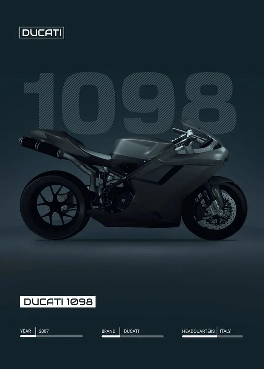 S1000RR / Ducati Streetfighter V4 / YZR-M1 Motorcycle Canvas Posters – High-Performance Bike Wall Art for Home Decor