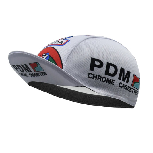 Retro PDM Cycling Cap – Classic Road Bike Hat for Men &amp; Women