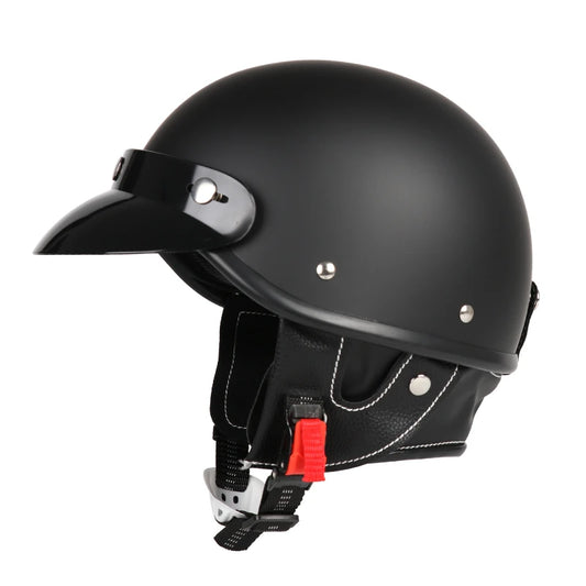VGV L09 Retro Half Helmet – ECE Certified Motorcycle Cruiser Helmet