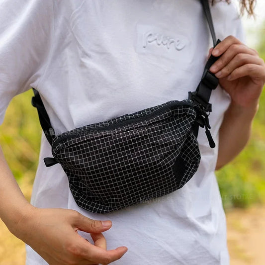 &nbsp;UHMWPE Tactical Zip Pack – Lightweight Outdoor Waist &amp; Chest Pouch for Travel and Riding