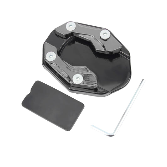 Motorcycle Kickstand Extension Pad – Side Stand Enlarger Plate for Honda Yamaha NVX155, XMAX 250/300, NMAX 155