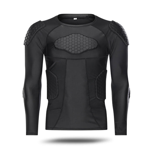Motorcycle Armor Underwear Protector Set – Compression Shirt &amp; Pants with Protective Pads for Motocross &amp; Street Riding