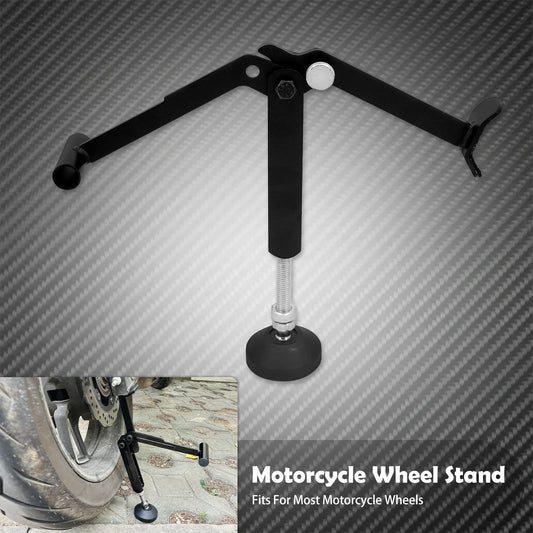 Motorcycle Labor Saving Wheel Stand – Universal Kickstand &amp; Swingarm Lift Frame