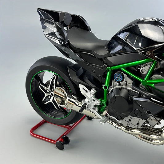 1:6 Kawasaki Racing Ninja H2R Motorcycle Model – Sound &amp; Light Simulation Toy