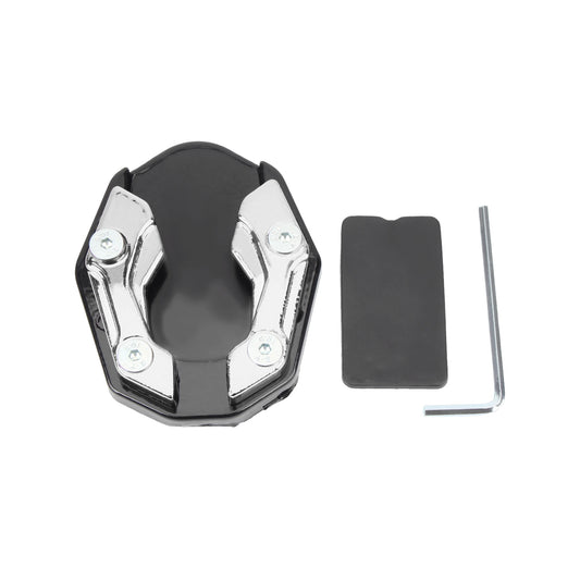 Motorcycle Kickstand Extension Pad – Side Stand Enlarger Plate for Honda Yamaha NVX155, XMAX 250/300, NMAX 155